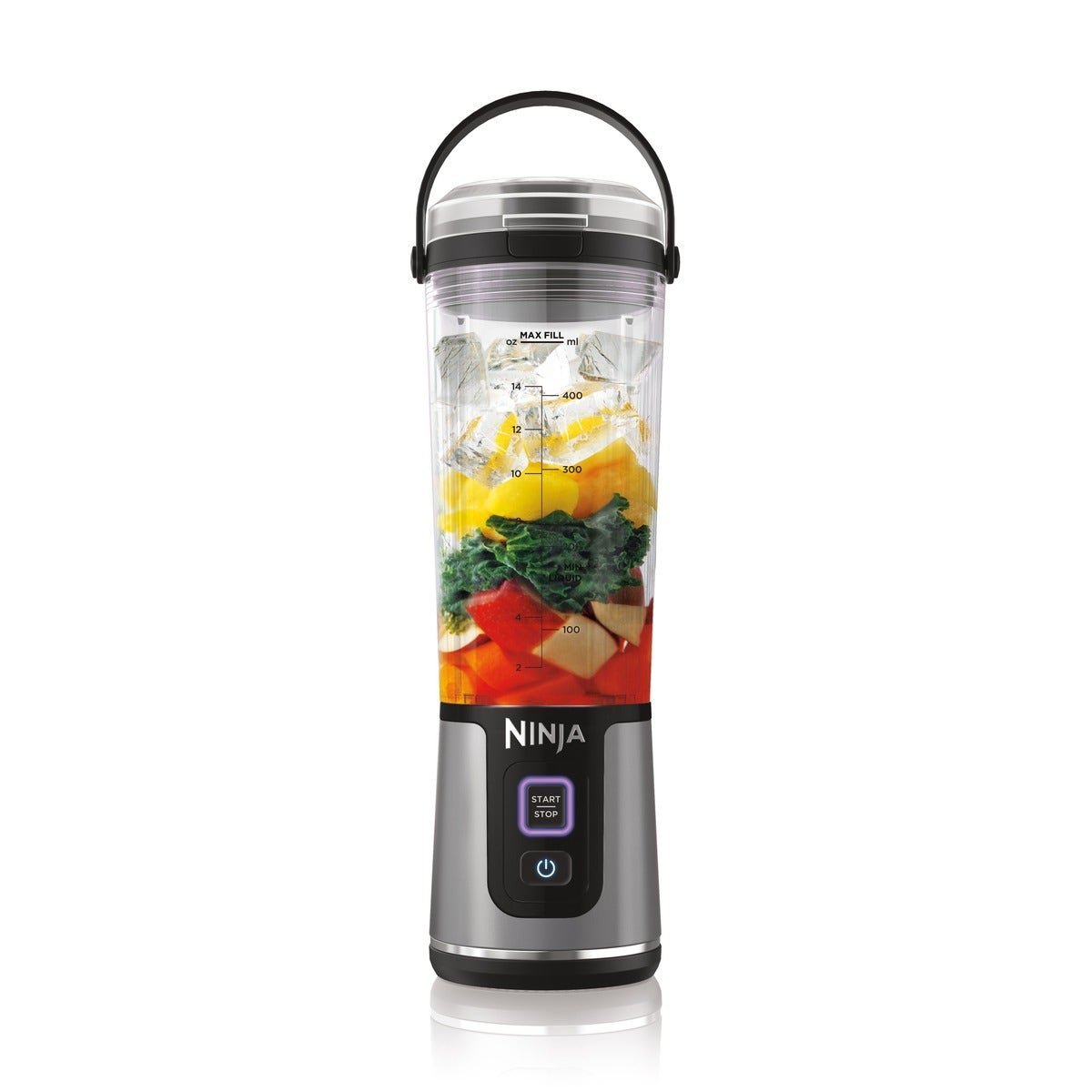 Ninja BC151BKLAA Cordless Personal Blender with 532 ml cup and USB-C charging port