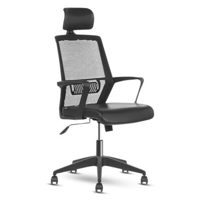 Manager’s Ergonomic Mesh Task Chair – Breathable Support, Adjustable Comfort, Smooth Mobility