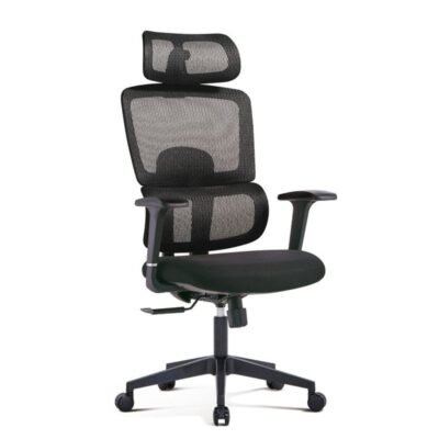 Ergonomic Mesh Office Chair – Adjustable, Breathable & Built for All-Day Comfort