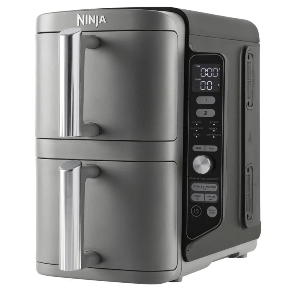 Ninja Double Stack 10QT Air Fryer with Removable Racks – Model SL401 at Shopro Trinidad