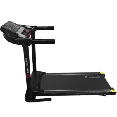 Gym Master Foldable Treadmill – 3 Speeds, 3 Inclines & Cushioned Running Area for Home Workouts