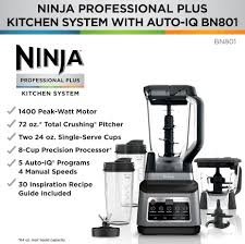 Ninja BN801 Professional Plus Kitchen System with Auto-iQ 1400W – Grey