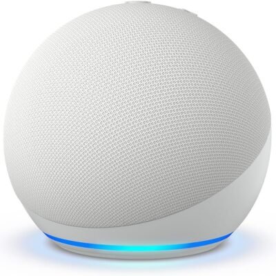 Amazon Echo Dot (Latest Generation) with Alexa – White