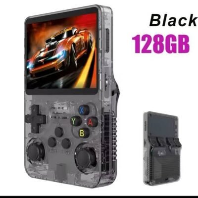 R36S Retro Handheld Gaming Console – 15,000 Games, 128GB, NES/SNES/PS1 Emulators, Portable Retro Fun