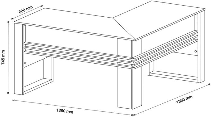 L-Shaped Office Desk with Storage – Tecnomobili - Image 5