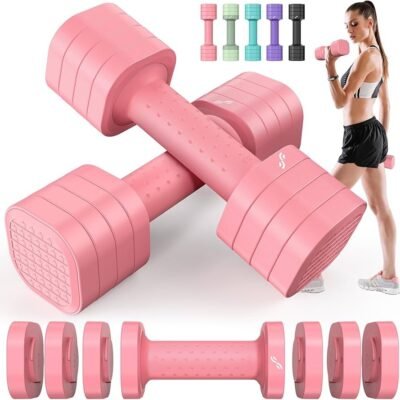 Women’s Adjustable Dumbbell & Resistance Band Set – Build Strength, Shape Curves, Feel Powerful