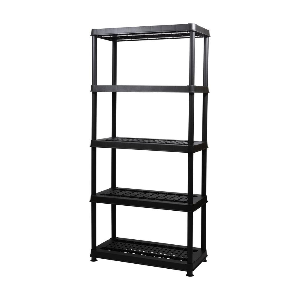 Heavy Duty 5-Tier Storage Rack (330kg Per Shelf) – Durable Plastic Organizer for Home, Office & Garage | Shopro Trinidad