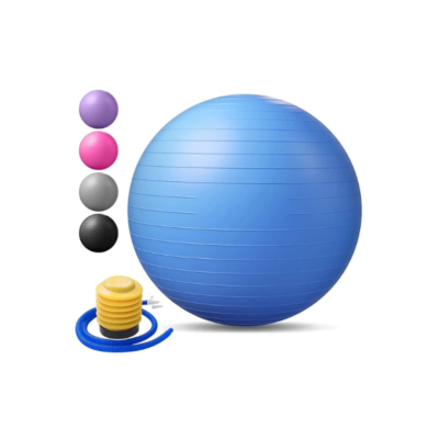 Shopro 75cm Fitness Yoga Ball with Pump – Anti-Slip Exercise Ball | Trinidad