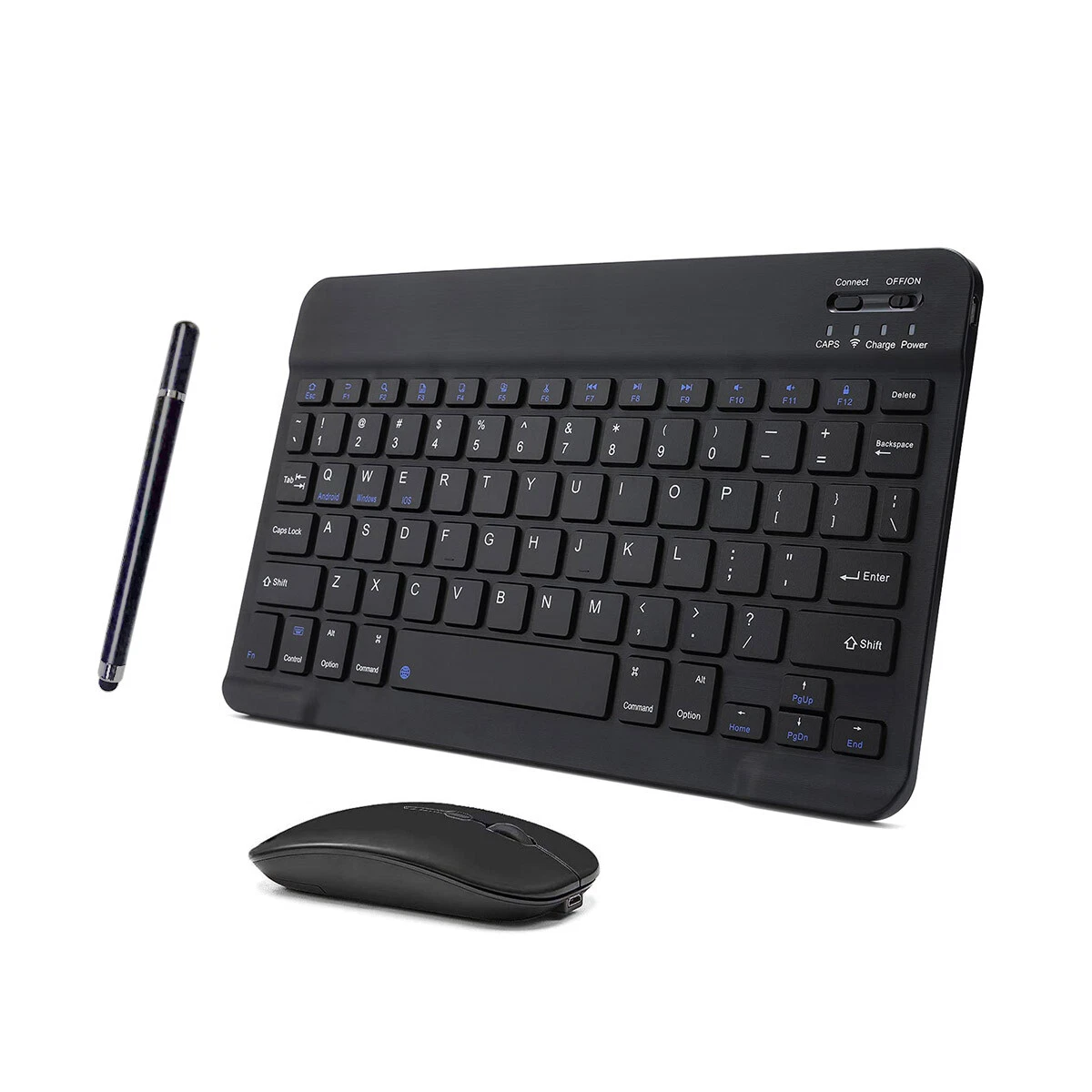 Wireless Keyboard, Mouse and Stylus set for Tablets (Connect through Bluetooth) – Trinidad