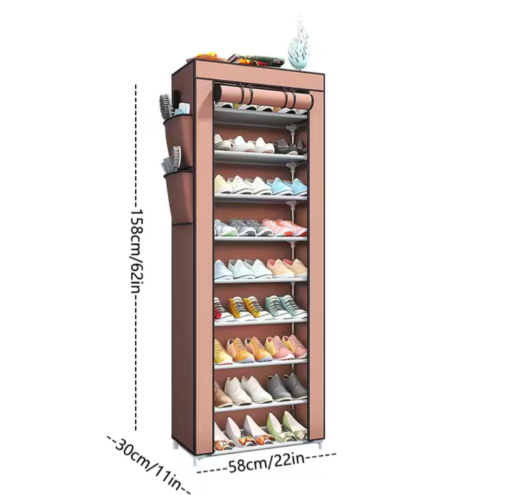 MaxSpace 10-Tier Shoe Organizer miscellaneous in Trinidad at Shopro at Shopro Trinidad