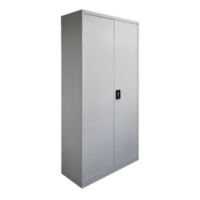 2 Door Grey Filing Cabinet