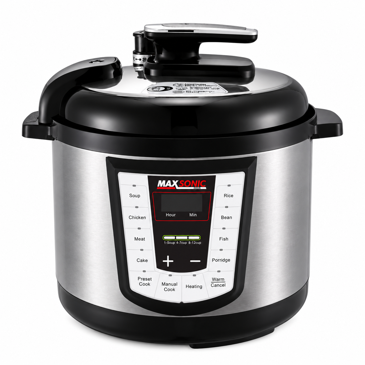 Maxsonic Pressure Cooker Maxsonic 6L Pressure Cooker – Digital Multi Cooker | Fast & Convenient Cooking