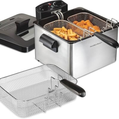 Hamilton Beach Double | XL Baskets Deep Fryer