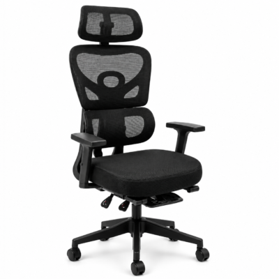 ErgoMax Executive Office Chair with Footrest