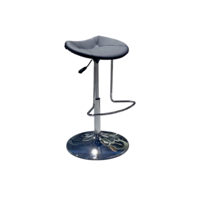 Shopro LuxeSwivel Adjustable Bar Stool – 360° Padded Leather Counter Chair with Chrome Base