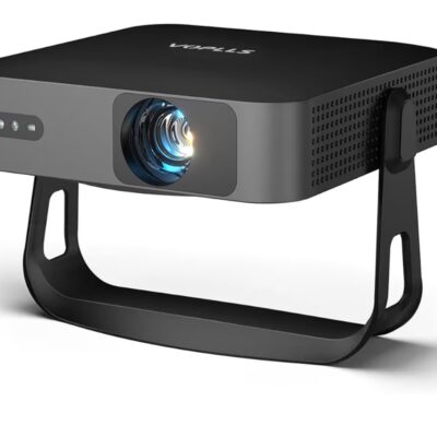 VOPLLS Upgrade 4K Projector with 2000 ANSI Brightness, WiFi & Bluetooth