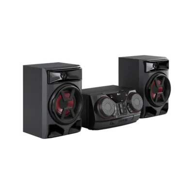 LG XBOOM CK43N 300W Mini Hi-Fi Sound System with Bluetooth, Auto DJ, FM Radio & Dual USB – Black