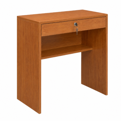 Compact Wooden Office Desk with Lockable Drawer & Shelf – 28.3” Study & Laptop Desk | Home Office Desk in Trinidad | Shopro
