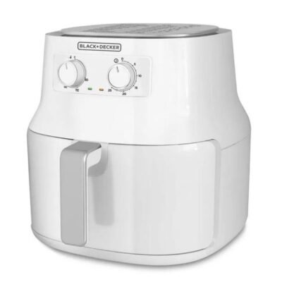 BLACK+DECKER 4.5L Air Fryer HF4004W – 1500W Oil-Free Air Fryer | ShoPro Trinidad & Tobago