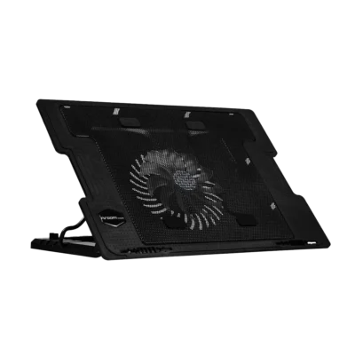 Argom Adjustable Laptop Cooling Pad with 140mm Fan & 5 Height Levels – Up to 17″