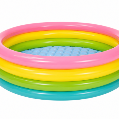 Kids Inflatable Swimming Pool – Intex 66″ x 18″ Family Outdoor Pool | Shopro Trinidad