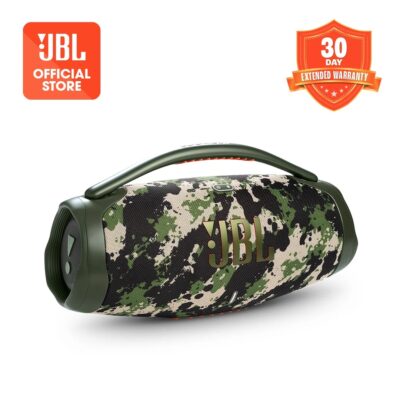 JBL Boombox 3 Squad Camo Portable Bluetooth Speaker – IP67 Waterproof, 24-Hour Battery & Deep Bass | Shopro Trinidad