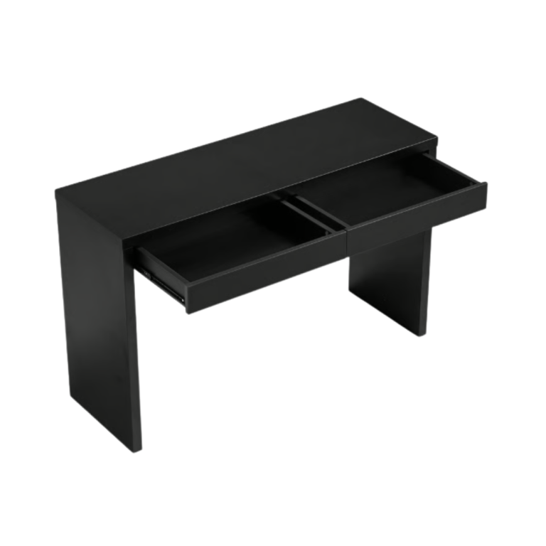 Modern Black Computer Desk with Filing Cabinet & Drawers – 61.5″ Home Office Desk at Shopro Trinidad