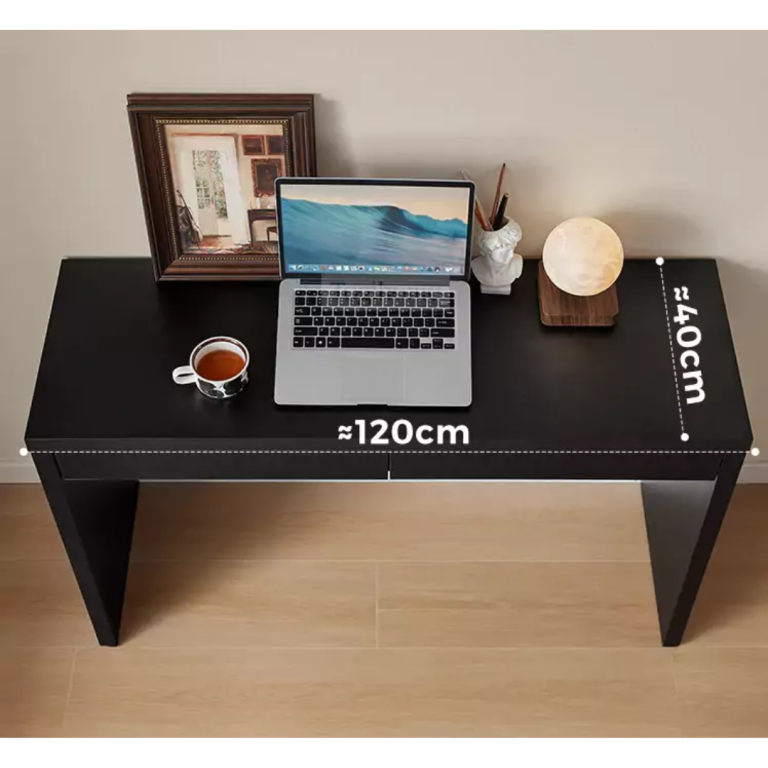 Modern Black Computer Desk with Filing Cabinet & Drawers – 61.5″ Home Office Desk at Shopro Trinidad