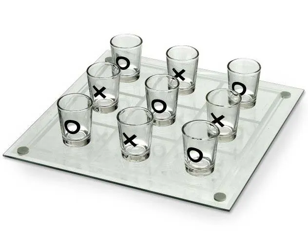 Tic-Tac-Toe Drinking Game – Fun Party Drinking Game for Adults | Shopro Trinidad at Shopro Trinidad