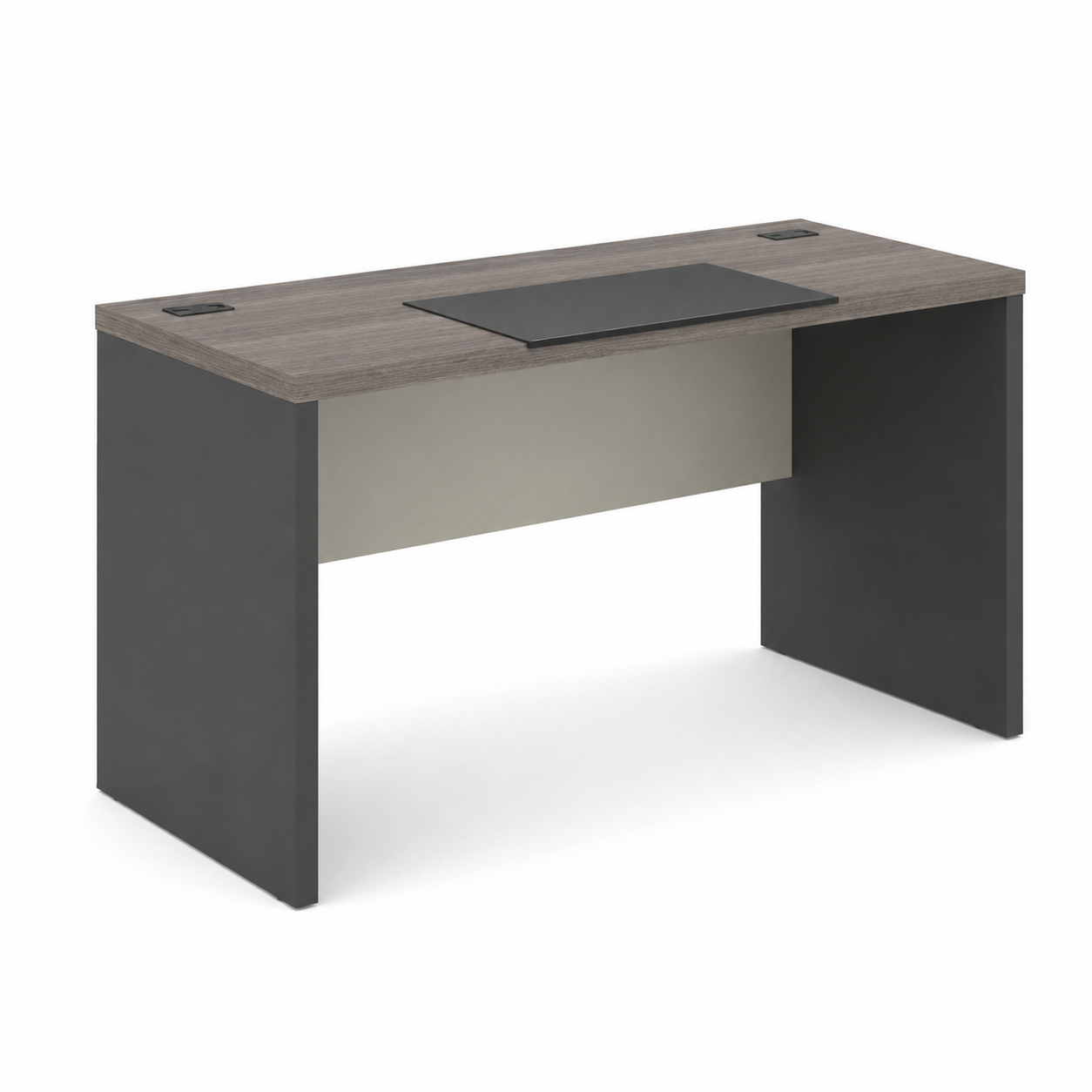 Andes Exquisite Single Office Desk Modern Executive Desk with Cable Management at Shopro Trinidad