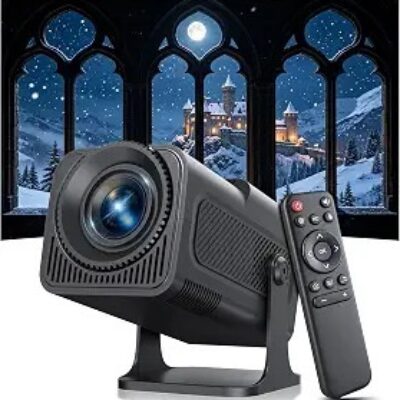 Mini Projector – 1080P Portable Projector with WiFi & Bluetooth