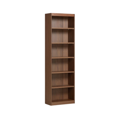 Shopro Walnut 6 Shelf Bookcase | Shopro Trinidad