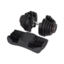 24kg Adjustable Dumbbell Set with Storage Base