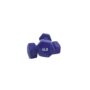 6lb Vinyl-Coated Hex Dumbbell – Purple