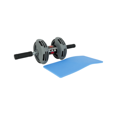Dual-Wheel Rebound Ab Roller