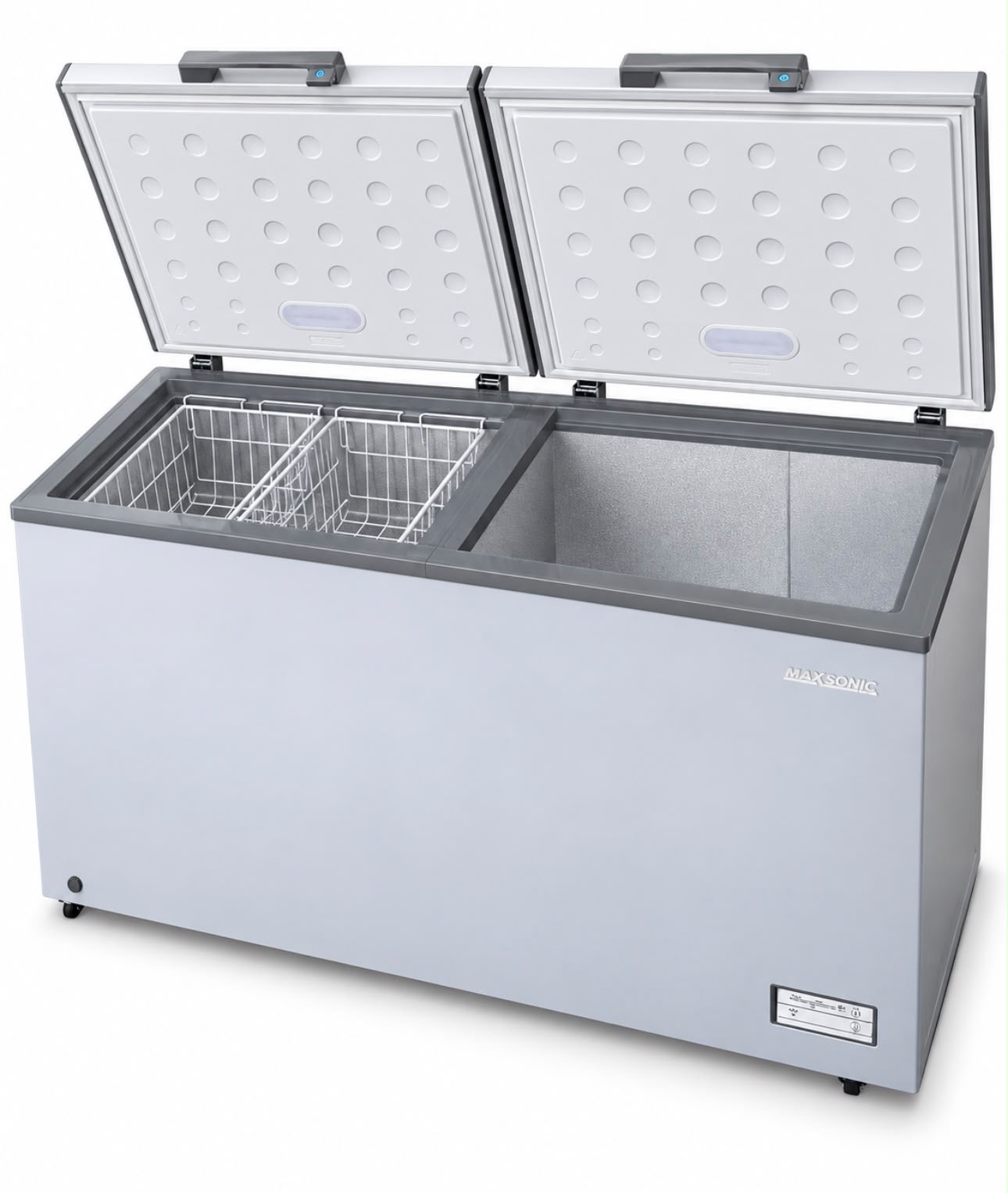 18 Cu. Ft. Chest Freezer – MAXSONIC Large Capacity Freezer with LED Light | Shopro Trinidad at Shopro Trinidad