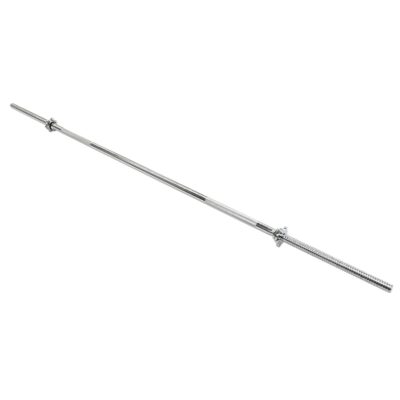 6ft  Standard Screw Collar Barbell – 140kg Capacity
